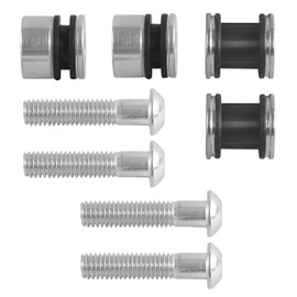 NOVALLA Detachable Sissy Bar Backrest Saddlebag Docking Hardware Kit Fits for Harley Softail 2011-2017 FLS FLSS FXS