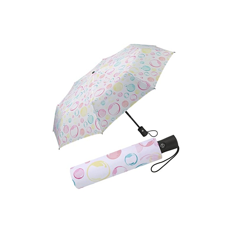 Women's Umbrella with Automatic Watercolours, Soap bubbles., Watercolors - Soap