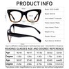 OCCI CHIARI Bifocal Blue Light Reading Glasses for Women 3.5
