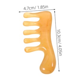 Ipetboom 3Pcs Massage Comb Ergonomic Wide Tooth Comb for Scalp Massage Fatigue Relief Portable Skin Friendly Hair Massager for Relaxation Hair Care