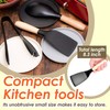 Short Spatula, Stylish Kitchen Tool, Flexible Non Stick Heat Resistant