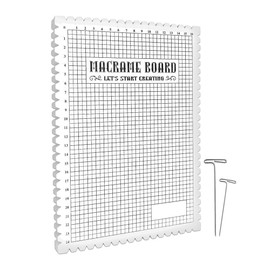 Tiardey Blocking Mat for Knitting with 2pcs T-pins Thick Interlocking Crochet Blocking Board