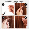 6Pcs Hair Extension Loop Threader, Bead Threader, Precise Threading |