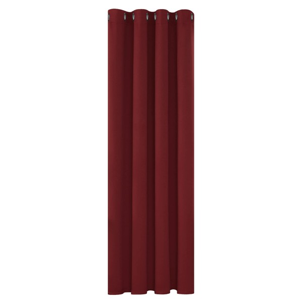 Deconovo Blackout Curtain Eyelet Curtains Living Room Curtains Thermal Curtain