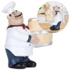 Chef Figurines Toothpick Holder, Resin Toothpick Dispenser with Italian Chef