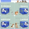 Beatrice Home Fashions Portable, Collapsible, Pop Up Kennel Travel Cat