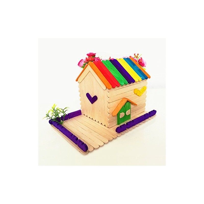 Karlash Popsticle Craft Sticks 4.5" Length (Pack of 200)