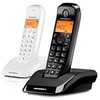 Telefono fisso motorola s1202 duo nero bianco (1000044456)