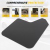 XUKEY 4Pcs Rally Sport Mud Flaps Bendable Splash Mudguard For