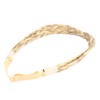 BOBIYA Women Girls Double Three-Strand Braided Synthetic Hair Headband (Orange