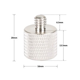 camvate kameraneziadaputa- 1/4 Male to 3/8 Female Tripod, QR Plate, for