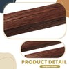Riakrum 4 Pieces Ironwood Knife Handle Material Natural Wood Knife
