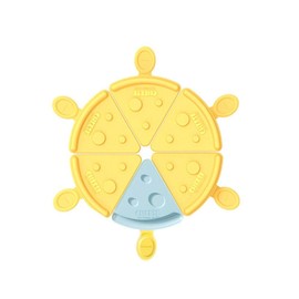 Silicone Cheese Shaped Ice Cube Tray Popsicle Molds Ice Cream Molds Reusable Popsicle Makers Silicone Freezer Tray with Handle