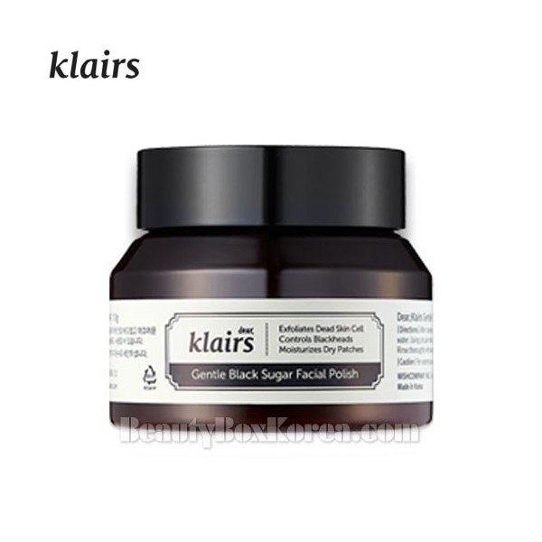 KLAIRS Gentle Black Sugar Facial Polish 110g