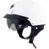 ScorpionExo Unisex-Adult half-size-helmet-style EXO-C110 Helmet (White,XX-Large), 1 Pack