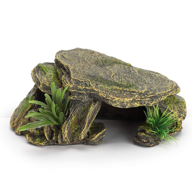 Hábitat de reptiles de tortuga no tóxico, Refugios seguros vívidos