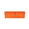 Kubota, Allis Chalmers Mountable Tool Box Orange Metal A-5A3OR