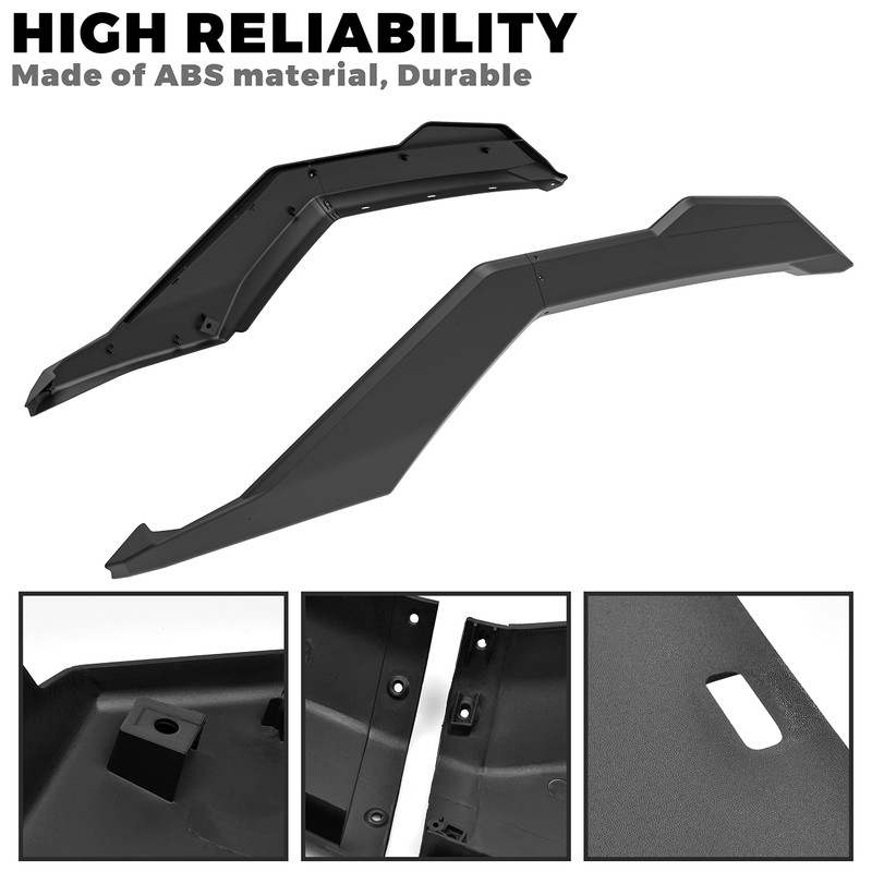 SAUTVS Left & Right Fender Deflector for Can-Am X3 MAX,