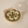 AGUARD Microwave Silicone Steamer for Baby Food, Made In Korea,