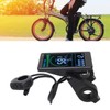 EBike LCD Display Meter Clear Visibility Headlight Connector 6 Pin