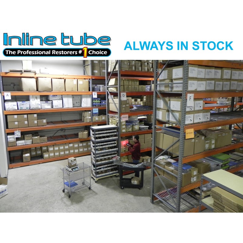 Inline Tube Compatible with Rear Backing Plate RT/RT Pair