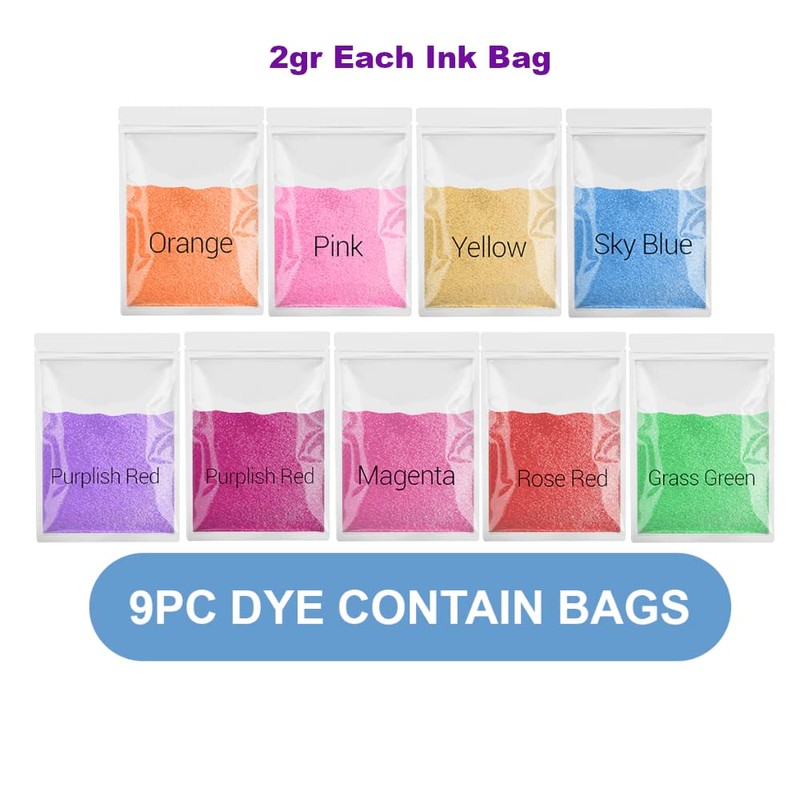 Desire Deluxe Tie Dye Ink – Set of 5/9/18 Paint
