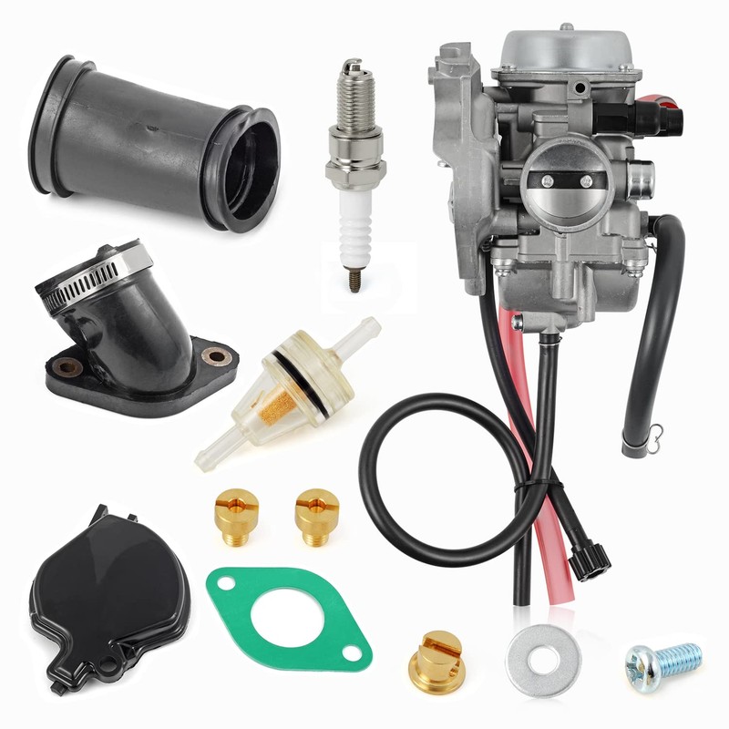 MOTO1988 Carburetor Carb & Intake Manifold For Arctic Cat 250