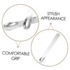 iplusmile 2pcs Stainless Steel Dumpling Scoop Convenient Filling Spoon for