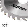 uxcell 4" (105mm) Circular Saw Blade, 30T 5/8" Arbor, Wood