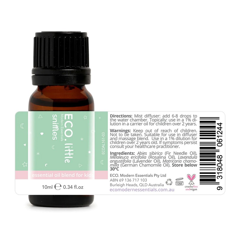 ECO. Modern Essentials Little Sniffles Essential Oil Blend, Rollerball 10ml