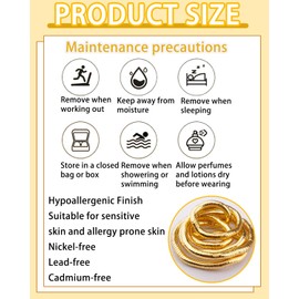 TPZORJX 1 x bendable snake necklace, bendable snake necklace for women, bendable necklace gold, flexible adjustable snake collar for women (gold)