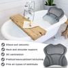Purpledi Bath Pillow, Bath Pillow as Neck and Neck Pillow