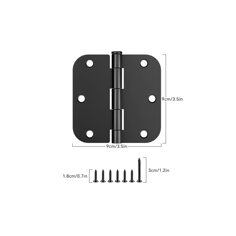 Bisagra Eurovent Serie 35 Aluminio (par) Incluye Tornillería (Blanco)