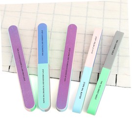 Ipetboom 10 Pcs Sponge Nail Buffer Manicure Tools Fingernail Buffer Nail Shine Buffer Nail Implements Nail Block Toe Nail Buffer Fingernail File Nail Tool Six Sides Sanding Bar