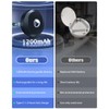 WILLED Puck Lights with Remote Control, Rechargeable Under Cabinet Lights,