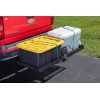 Hyper Tough Hitch Mounted Cargo Basket Trailer Mount Folding Luggage