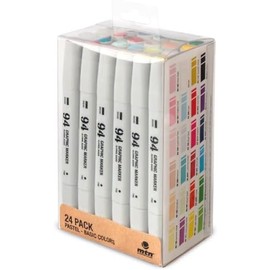 Montana Colors MTN 94 Graphic Marker Pack 24 Main + Pastel