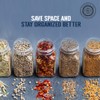Clear Plastic Spice Jars w/Sifter Caps (Food Grade - BPA