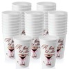 Jingmore 24 Pcs a Tini Bit Older Cups 24oz Espresso