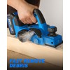 LUXTER 20V Electric Cordless Planer 3-1/4-Inch Cut Width 15000RPM Handheld