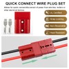 YQQZQ Plug Connectors Tool Compatible with Anderson Style,10Pcs 50 AMP
