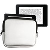 kwmobile Protective Case for eReader Neoprene Case Cover Silver 17.5