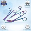 A2Z Scilab Set of 3 Bandage Scissors 5.5", Stitch Scissors