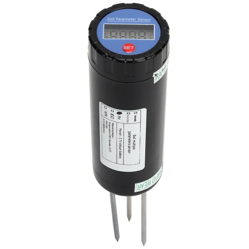3‑Probe Soil PH Speed Measuring Tester with Digital Display Sensor