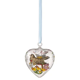 Hutschenreuther Crystal Heart 2012 Blackbird New & O