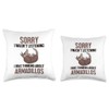 Was Thinking About Armadillos Pink Fairy Cingulata Armadillo Throw Pillow