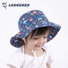 LANGZHEN Sun Protection Hat for Kids Toddler Boys Girls Wide