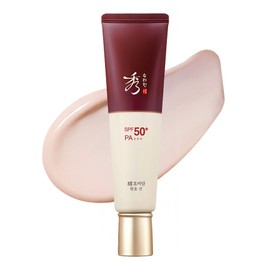 beautiful Sooryehan Hyobidam Fermented Sun Cream SPF 50 PA +++, 60ml, 1 unit / 수려한 효비담 발효 선크림 SPF 50 PA +++, 60ml, 1개