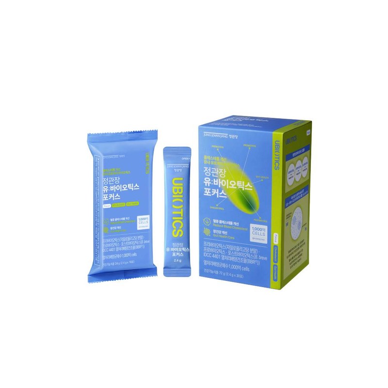 Jeonggwanjang CheongKwanJang Eubiotics Focus 2.40g 30 packs / 정관장 유바이오틱스