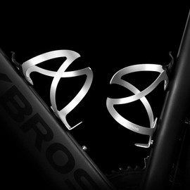 ROCKBROS Bike Water Bottle Cages Bicycle Water Bottle Holder Lightweight Aluminum Alloy Bike Bottle Bracket for Road and Mountain Bike-2Pack